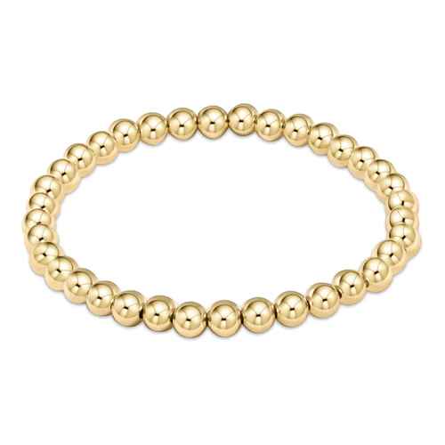 Classic Gold 5mm Bead Bracelet
