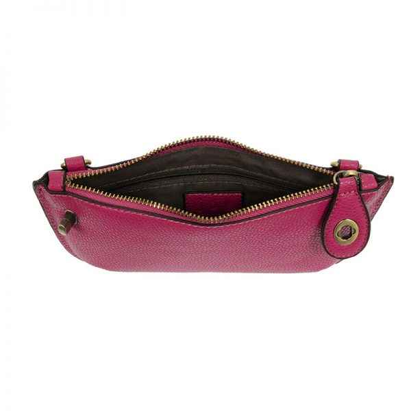 New Fuchsia Crossbody Wristlet