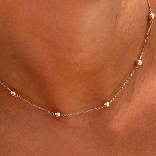 17" Choker Simplicity Chain - Classic 4mm Gold