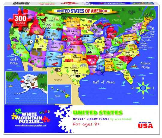 USA MAP PUZZLE