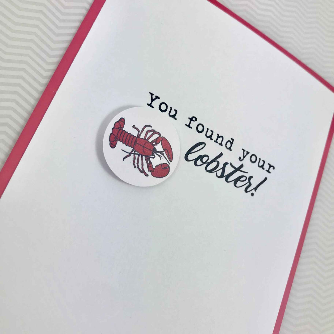 YOU FOUND YOUR LOBSTER CARD