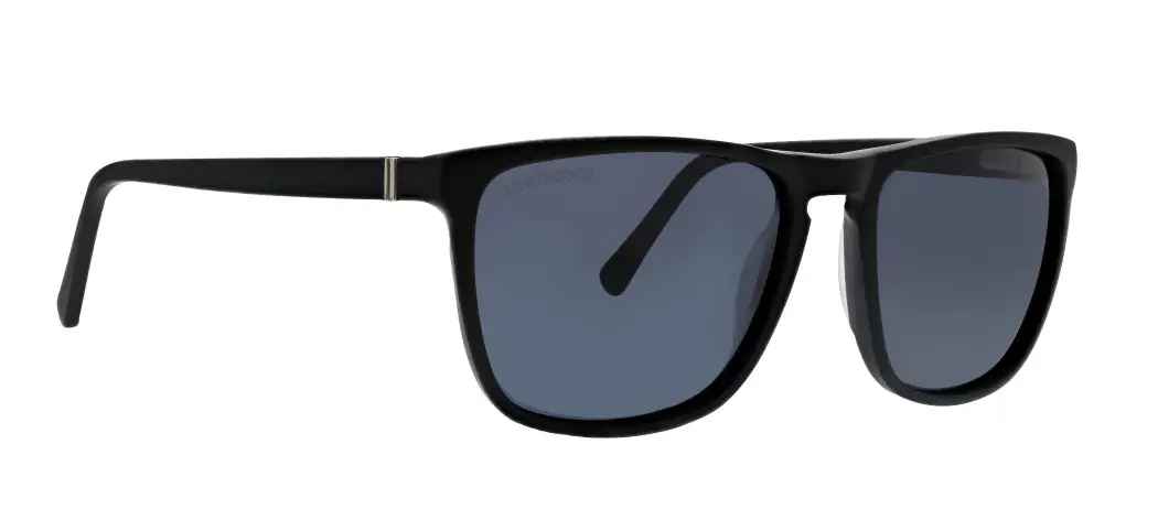 Fraser Matte Black Polarized Sunglasses