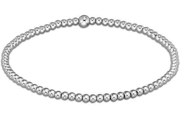 Classic Sterling 2.5mm Bead Bracelet
