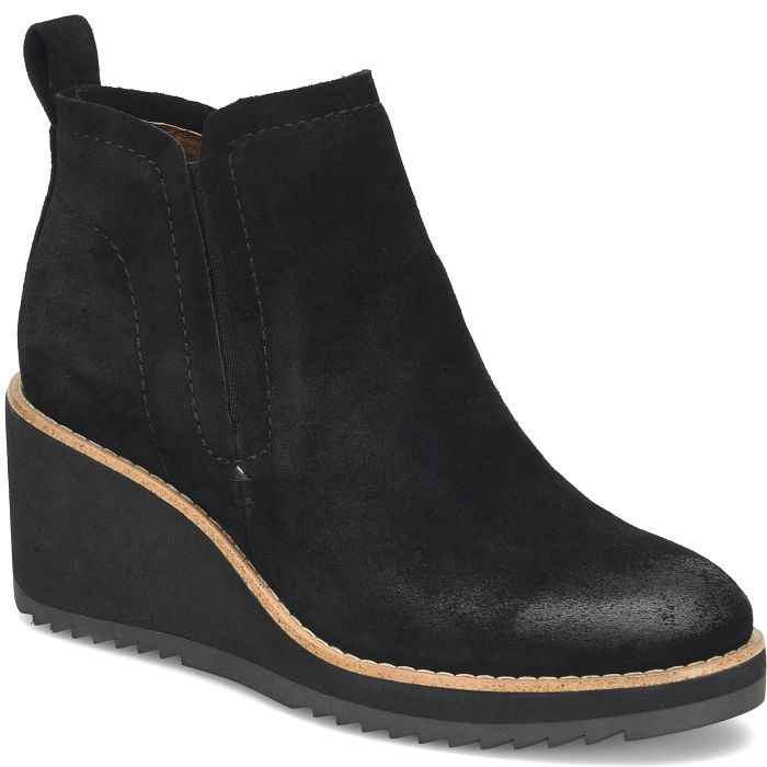 EMEREE BLACK WEDGE BOOT