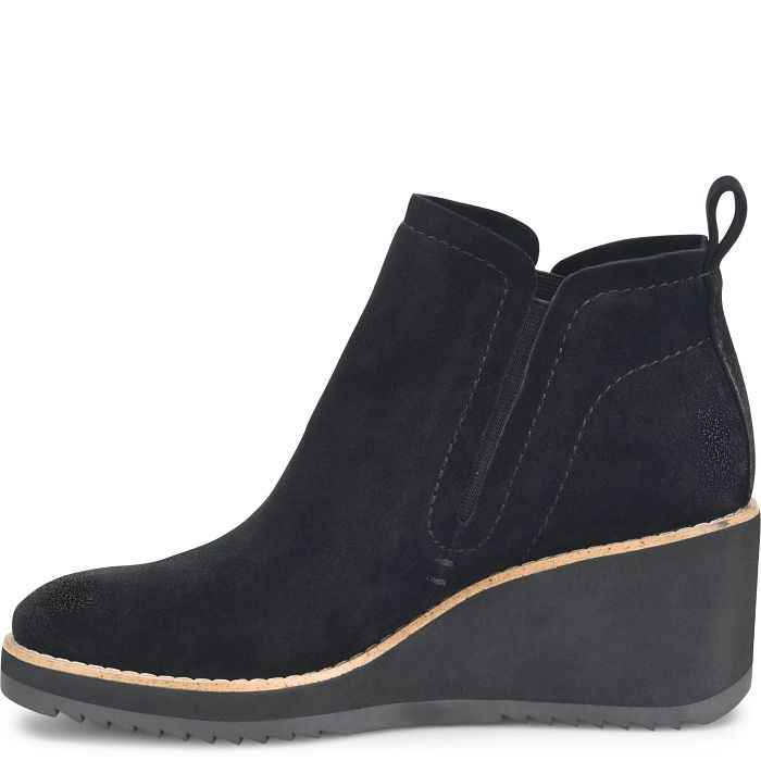 EMEREE BLACK WEDGE BOOT