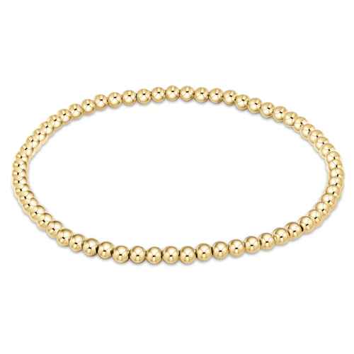 Enewton Extends - Classic Gold 3mm Bead Bracelet