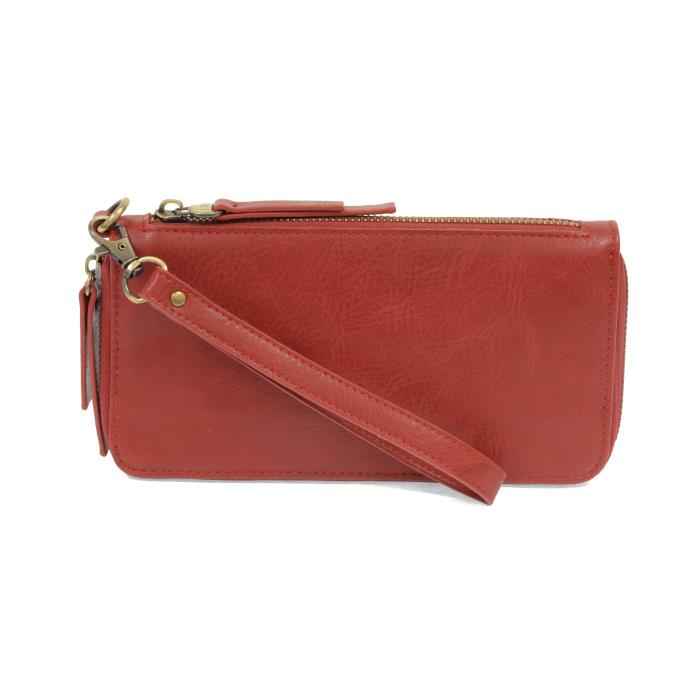 Scarlet Chloe Zip Around Wallet Wristlet