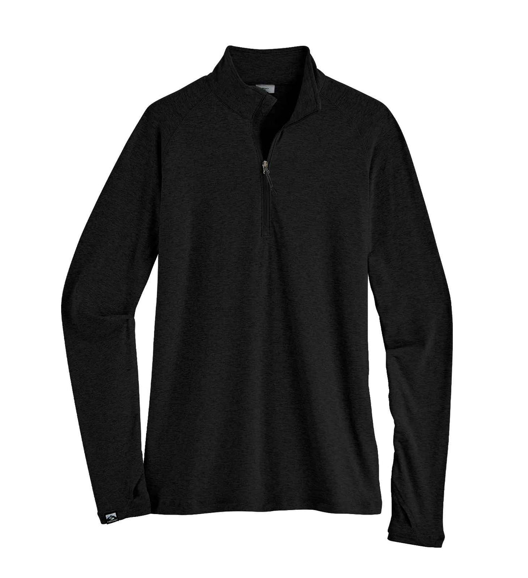 BLACK PACESETTER 1/4 ZIP