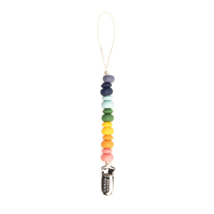 RAINBOW MULTI PACIFIER CLIP