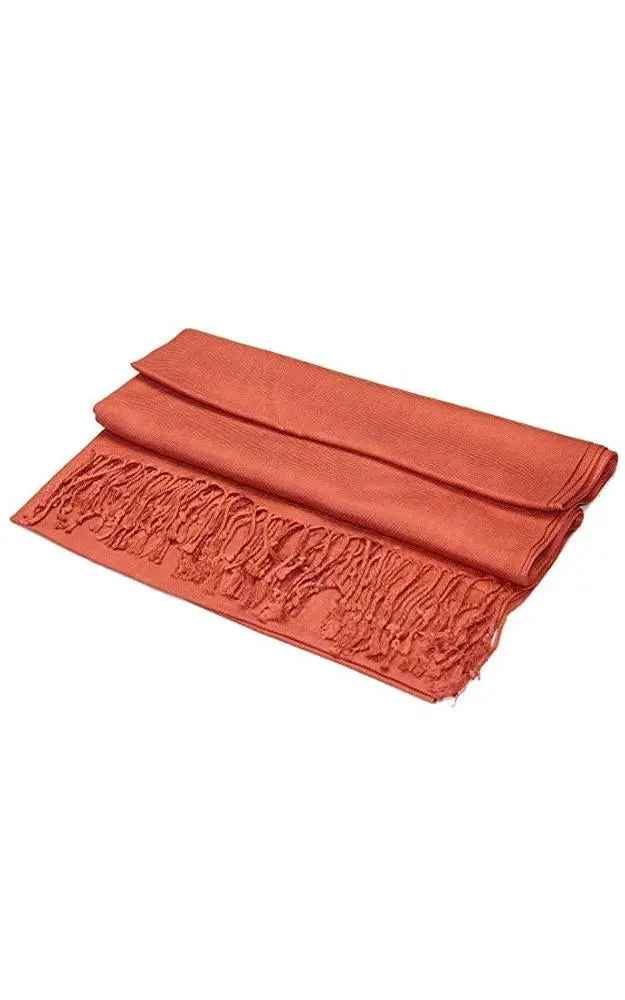 RUST PASHMINA SHAWL