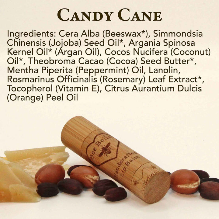 CANDY CANE BEE BELLA LIP BALM