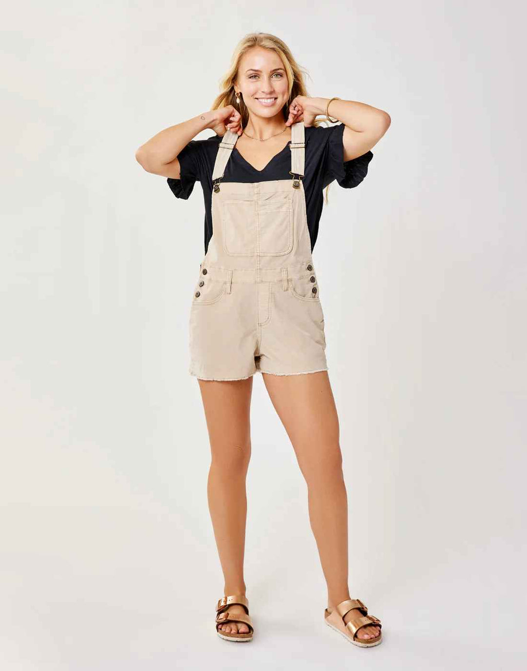 JASON KHAKI OVERALL SHORT