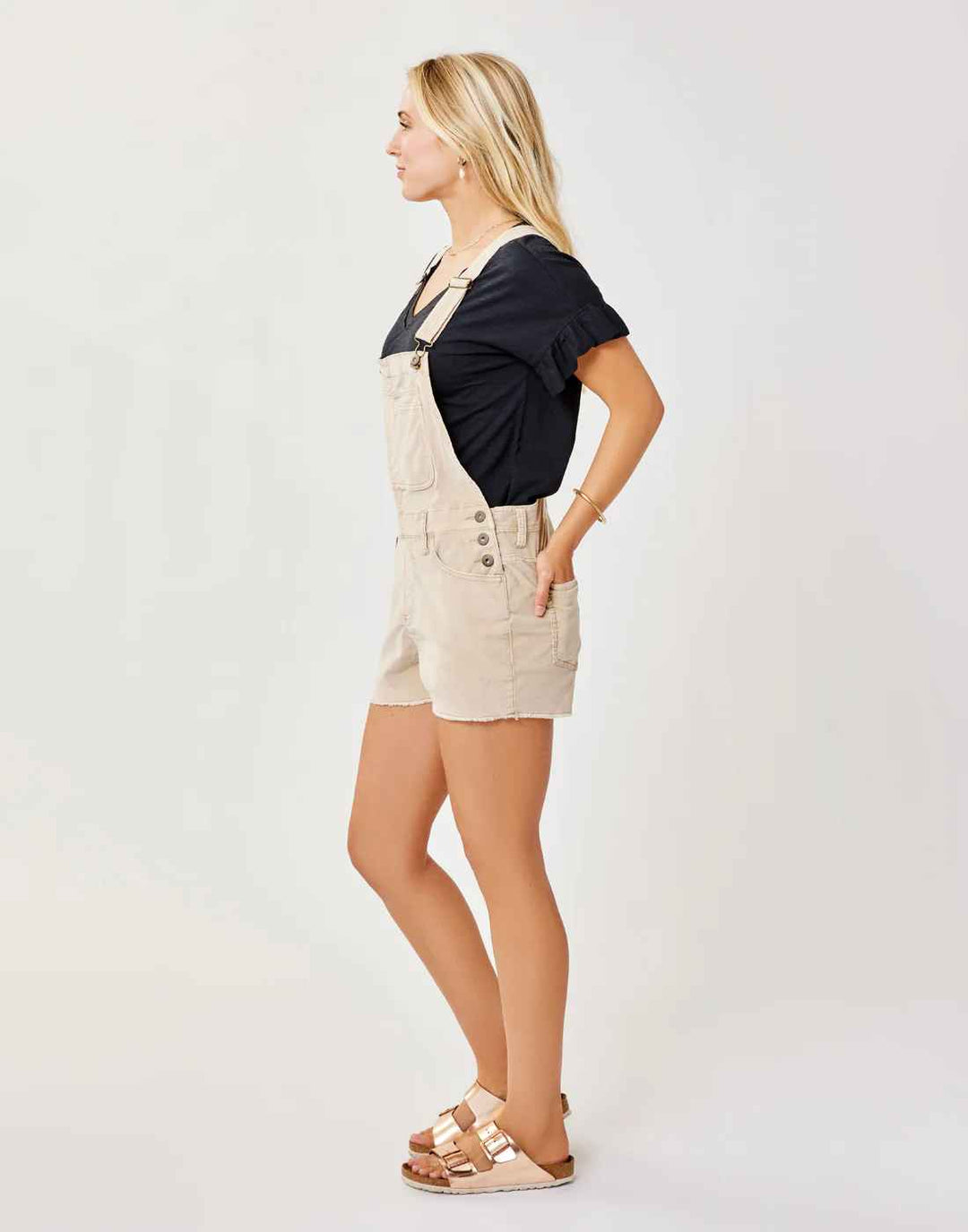 JASON KHAKI OVERALL SHORT