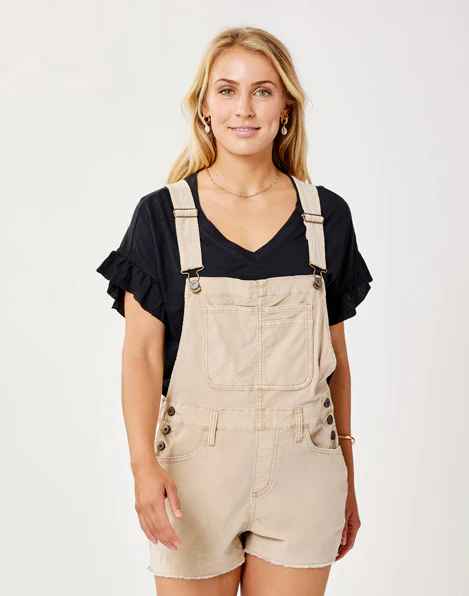 JASON KHAKI OVERALL SHORT