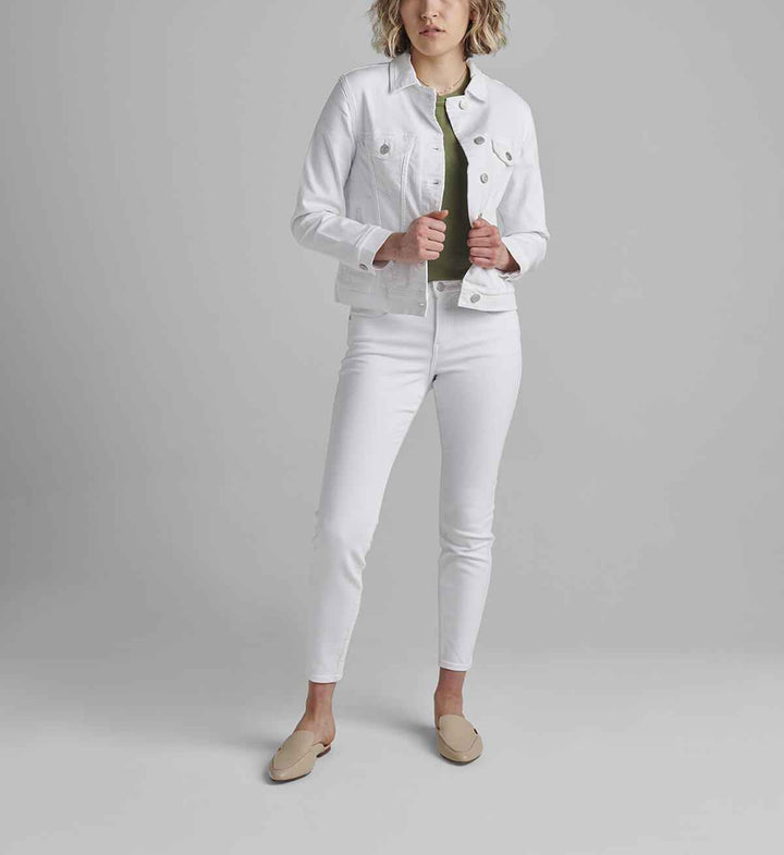 KIARA WHITE DENIM JACKET