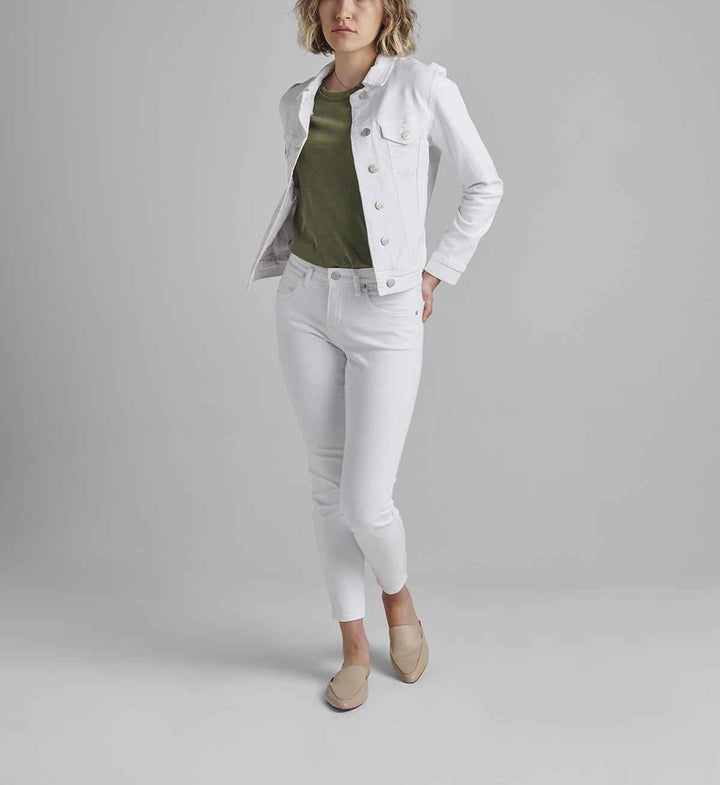 KIARA WHITE DENIM JACKET