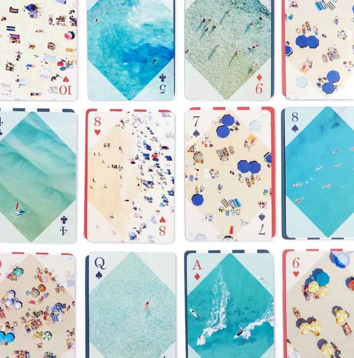 The Beach Playing Cards Box Set By Gary Malin