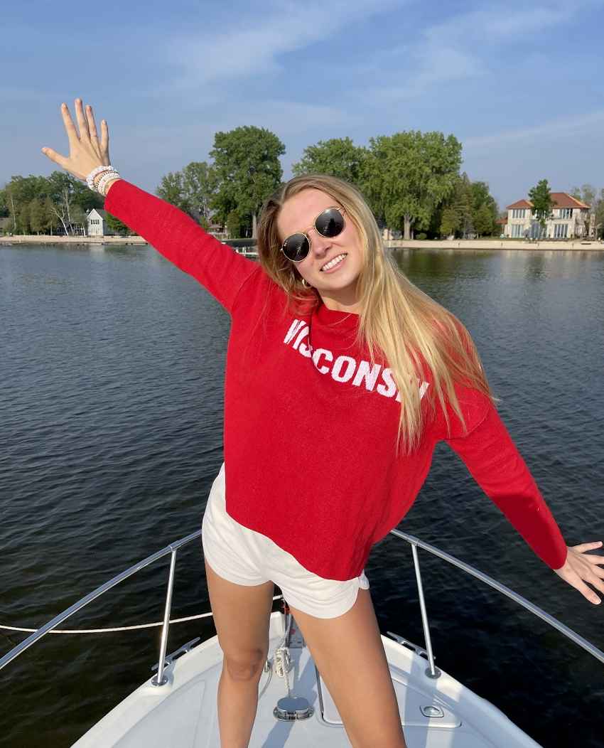 Wisconsin Everyday Relaxed Sweater
