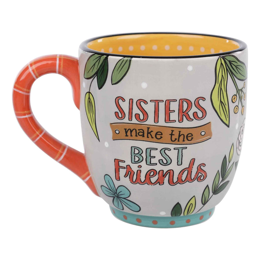 SISTERS BEST FRIENDS MUG
