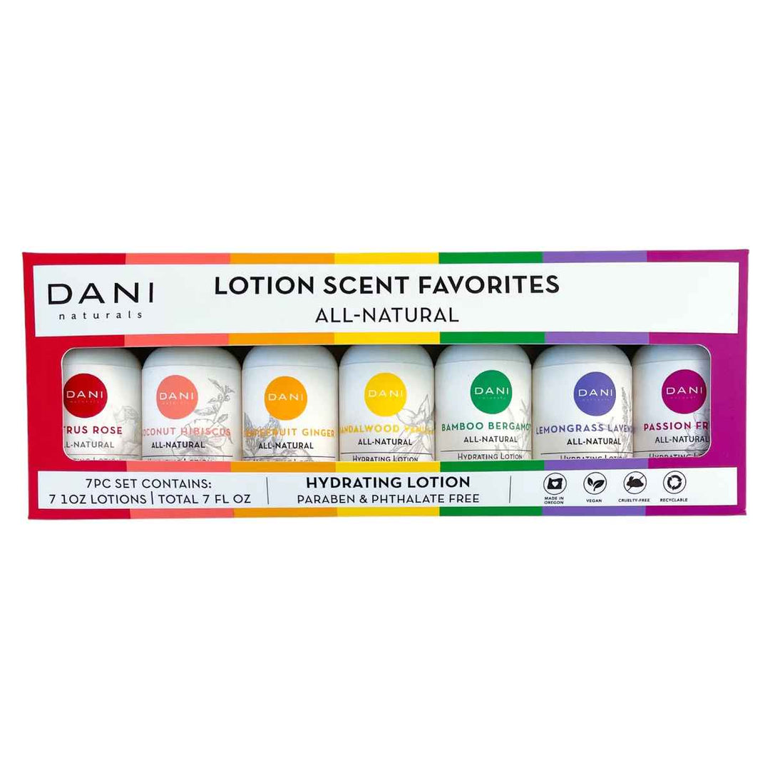 DANI NATURALS LOTION SCENT FAVORITES SET