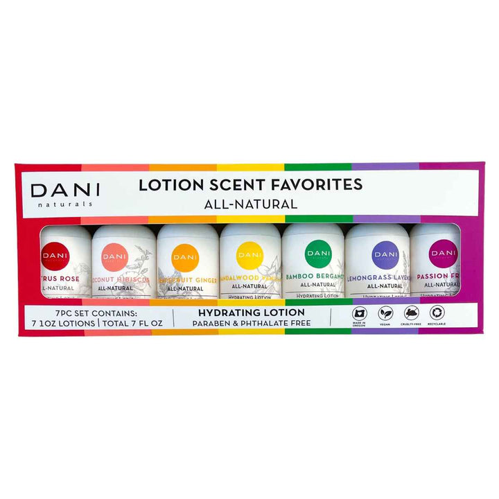 DANI NATURALS LOTION SCENT FAVORITES SET