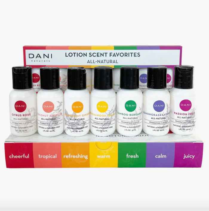 DANI NATURALS LOTION SCENT FAVORITES SET