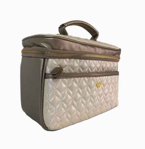 Getaway Classic Train Case In Natural Luster