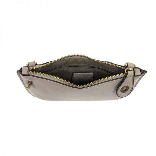 Harbor Grey Crossbody Wristlet