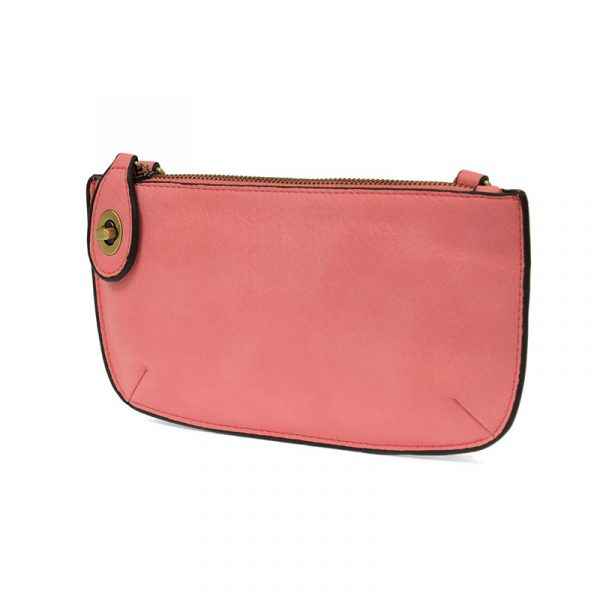 Flamingo Pink Crossbody Wristlet