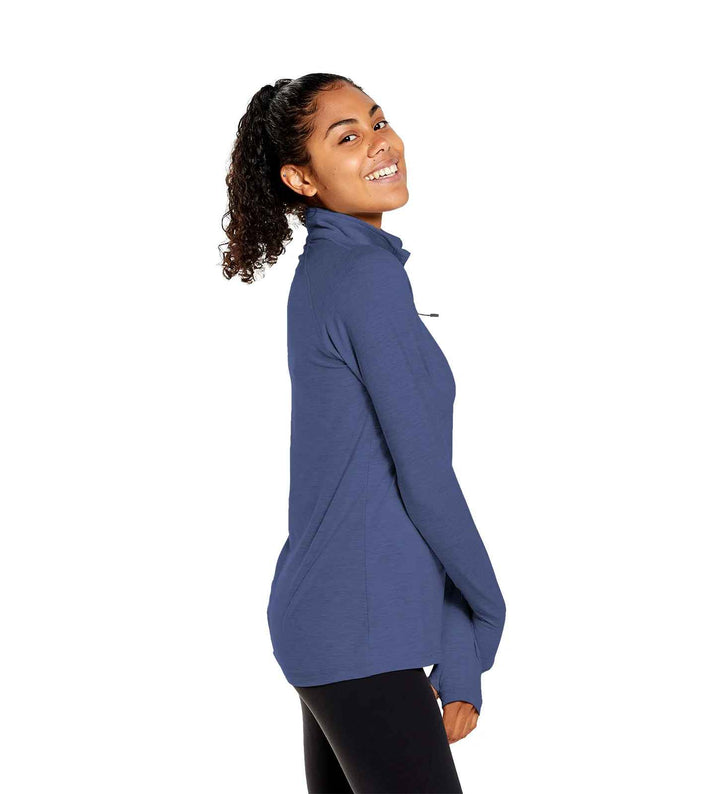 PACESETTER INDIGO 1/4 ZIP