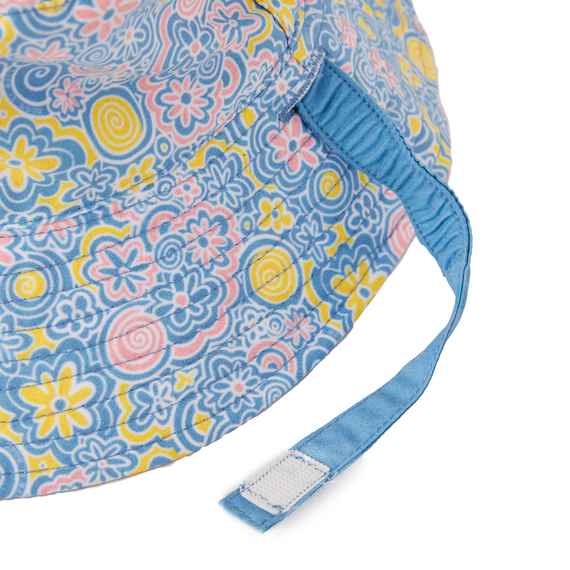 Kids Flower  Doodle Made In The Shade Bucket Hat