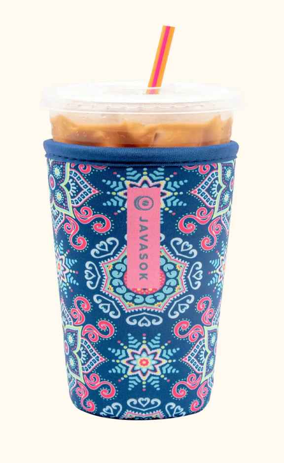 FLORAL BURST COLD CUP SLEEVE