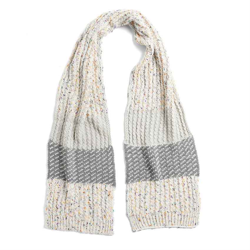 LUMI GREY MULTI SCARF