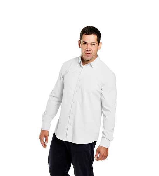 MEN'S WHITE  INFLUENCER SHIRT