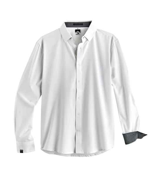 MEN'S WHITE  INFLUENCER SHIRT