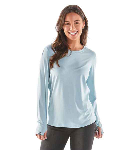 The Sightseer Glacier Blue Active Top