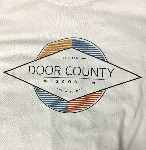 Door County Silver Birch Patrol Stamp Long Sleeve Tee