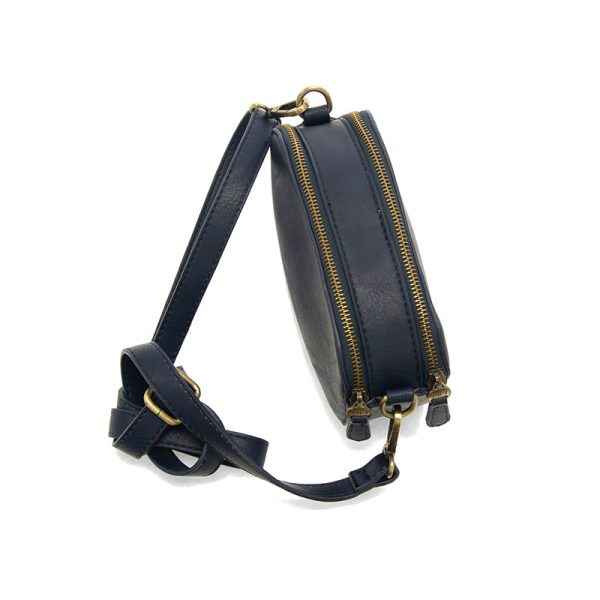 Navy Layne Mini Camera Crossbody