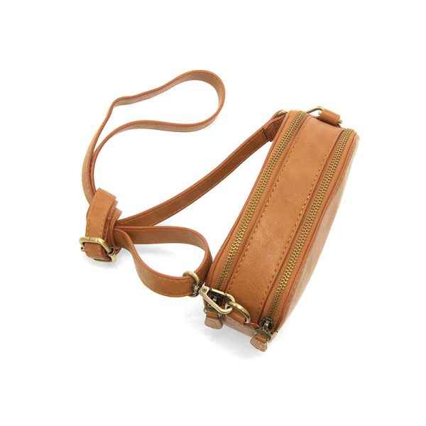 Hazelnut Layne Mini Camera Crossbody