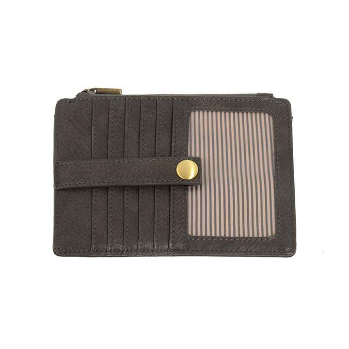 Charcoal Penny Mini Travel Wallet