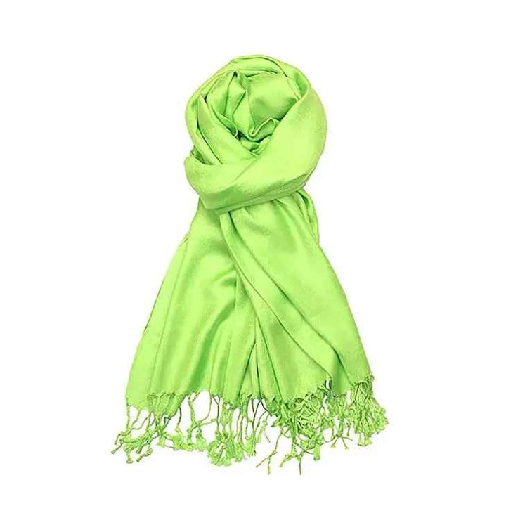 LIME PASHMINA SHAWL