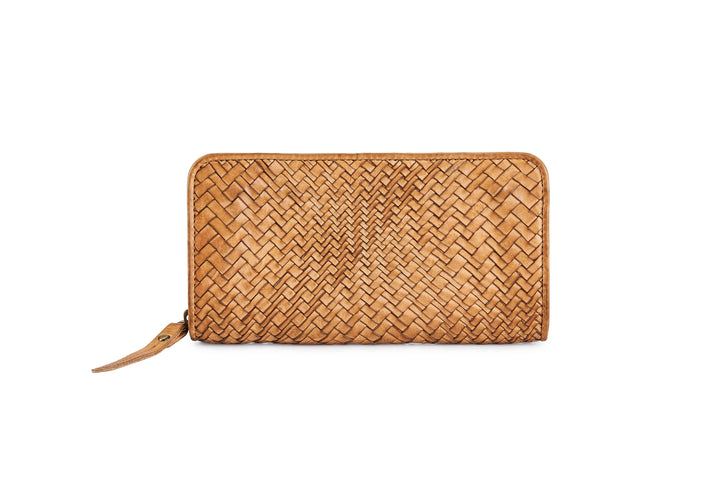 Paolina Buckskin Leather Wallet