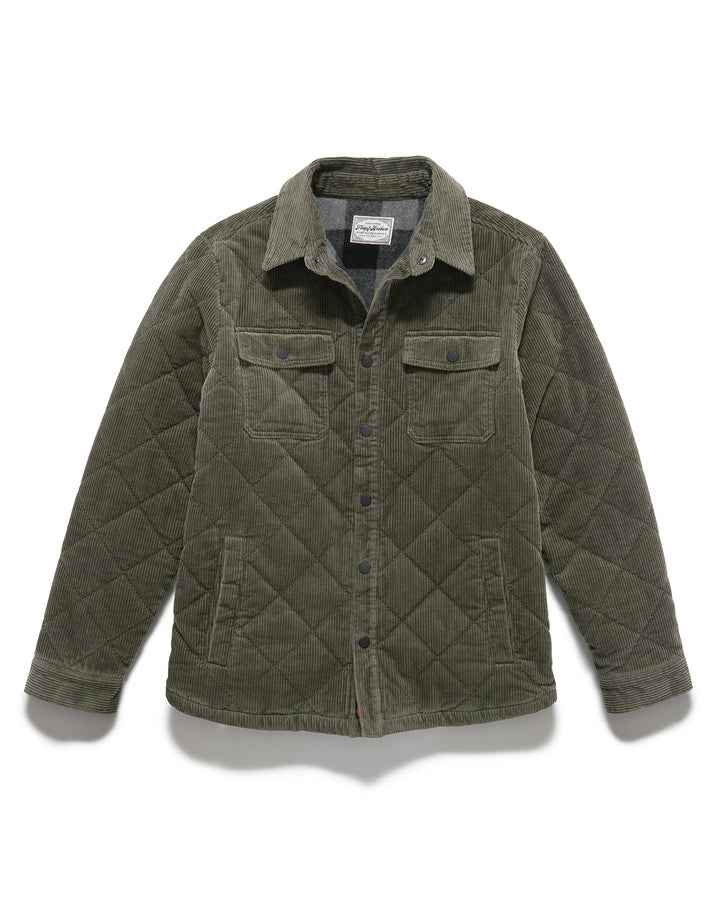 Men's Wilbur Quilted Flannel Lined Corduroy Jacket
