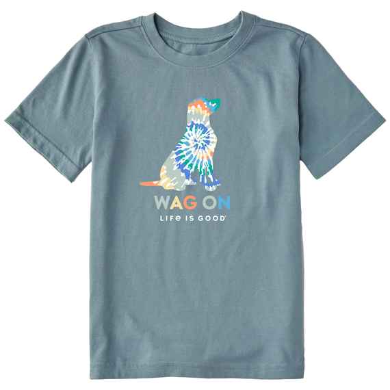 KIDS TIE DYE LAB CRUSHER TEE