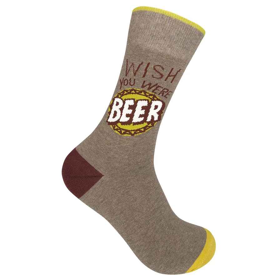 WISH YOU WERE BEER SOCKS