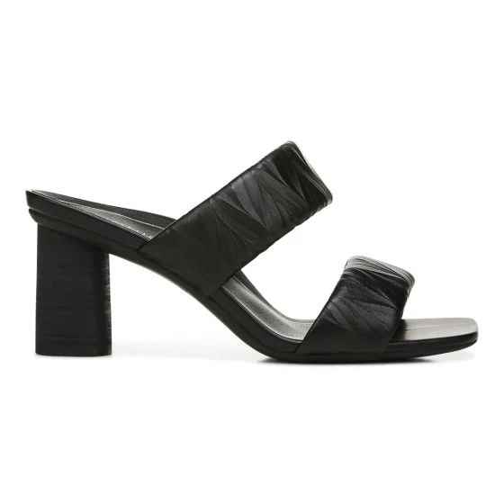 EMALINE 2 STRAP STACKED HEEL