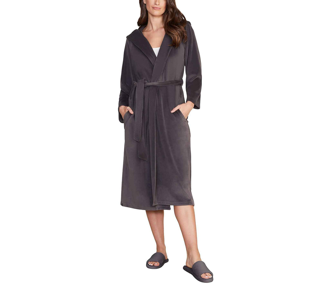 CARBON LUXCHIC HOODED ROBE