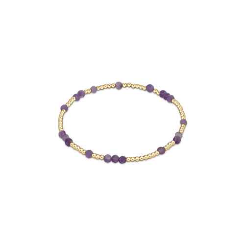 Extends Amethyst Hope Unwritten Gemstone Bracelet