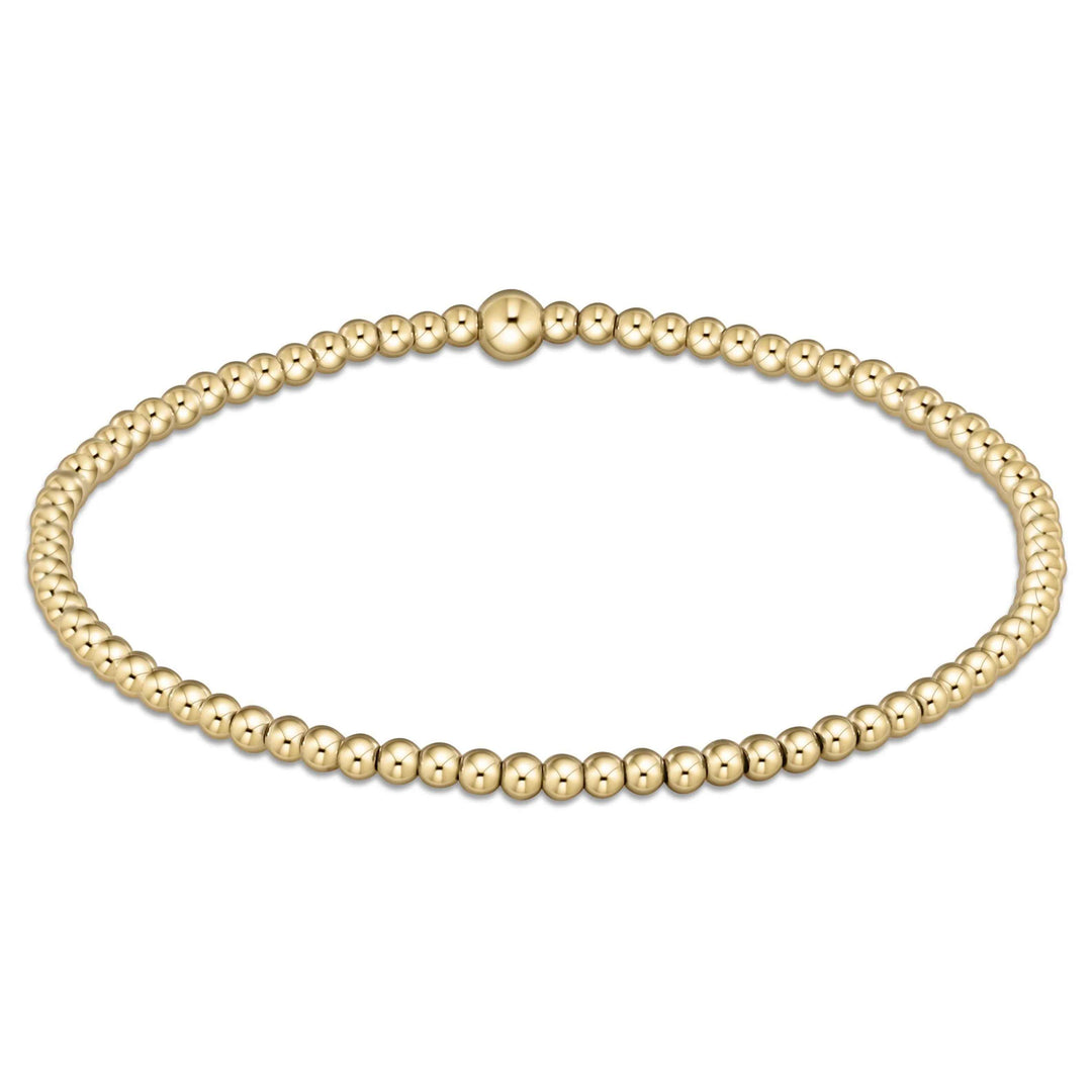 Extends - Classic Gold 2.5mm Bead Bracelet