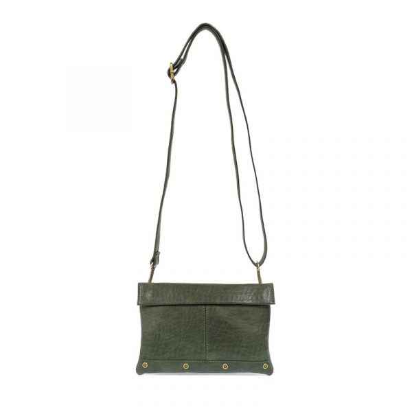 Dark Jade Kiara Foldover Convertible Crossbody